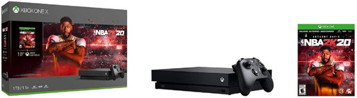 Xbox One X 1tb Consola Blue Ray 4k Ultra Hd Paquete Nba 2k20