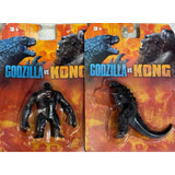Mini Muñecos Godzilla Vs King Kong X2 8cm