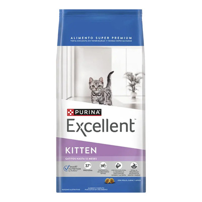 Purina Alimento Para Gato Kitten Excellent 2kg | Envío gratis