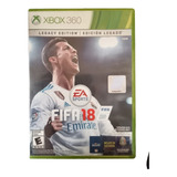 Fifa 18  Legacy Edition Xbox 360 Físico *usado*