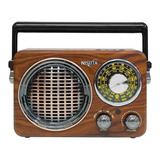 Radio Retro Am/fm Grande Vintage Bluetooth/mp3/aux Recargab 