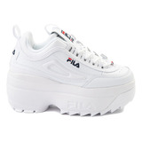 Tenis Fila Disruptor Ii Wedge Plataforma Alta Mujer