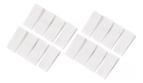 2 X 2-6 Paquetes De 16 Esponjas De Manicura 4,5x2x2cm
