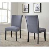 Nosotros Muebles De Orgullo Sally Clasico Tapizado Gris Tel