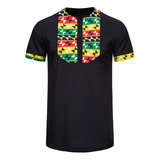 Camisas Con Estampado Africano, Ropa Hippie Larga Para Hombr