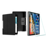 Estuche + Vidrio Para Tablet Lenovo Yoga Smart Tab Yt-x705f