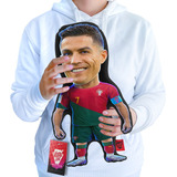 Cojín Cristiano Ronaldo Chiquito Portugal 40cm Vudú Love