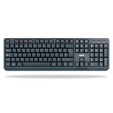 Teclado Nisuta Slim Usb Con 12 Teclas Multimedia Ns-kb27u