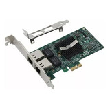 Placa Rede Dual Giga Intel 82576eb E1g42et Pcie X1 1000m F