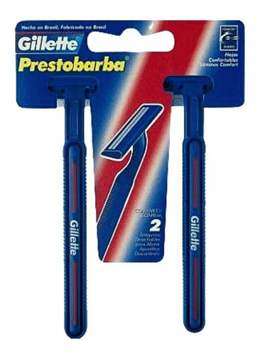 Aparelho Barbear Gillette Prestobarba Com 2 Regular