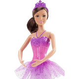 Muñeca Bailarina Barbie Fairytale , Púrpura Mattel 