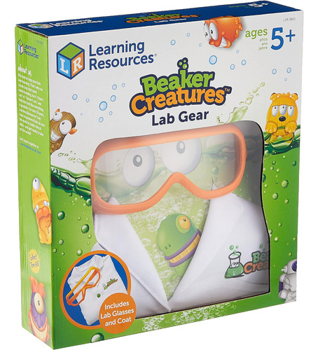 Recursos De Aprendizaje Beaker Creatures Lab Gear - 2 Piezas