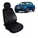 Funda Cubre Asiento Cuero Acolchado Vw Amarok 20/- Enteriza