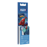 Oral-b Spider-man Repuesto Cepillo Dental Eléctrico 2 Uni.