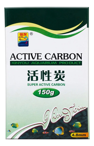 Carbón Activado 150gr Filtración Agua Pecera Acuario Peces