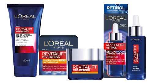 Rutina Facial Revitalift Pro-retinol Loreal