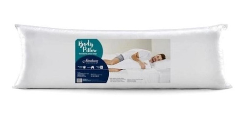 Travesseiro De Corpo Altenburg Body Pillow 40x130cm - Branco