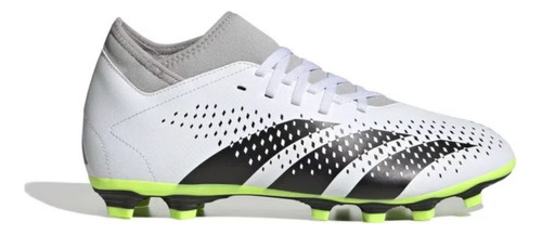 Guayos adidas Predator Accuracy.4 Multiterreno Unisex Color Ftwr White Core Black Lucid Lemon2 Talla 28.5