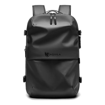 Mochila De Viaje Dinamic Carry On Aquila 60L Negro Antirrobo | Envío gratis
