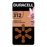 Pilha Auditiva 312 C/6 (108840) - Duracell 