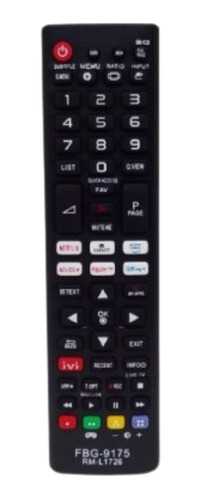Controle Remoto Compatível Tv Smart LG 32 43 49 50 55 65