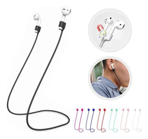 Cordón Antiperdida Para Auriculares Audífonos Bluetooth 