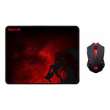 Pack Gamer Mouse 2,4 Ghz + Mouse Pad Redragon M601wl-ba - Ps