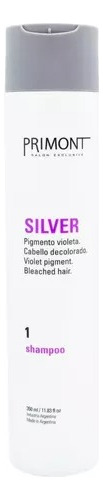 Shampoo Matizador Silver Primont Pigmento Violeta