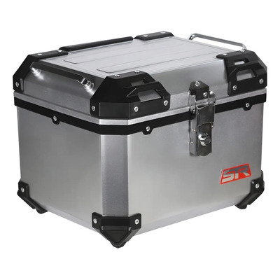 Top Case Moto 45L Antirrobo Base Universal Respaldo Resistente Agua | Meses sin interés