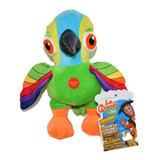 Loro Pepe Lorito Granja Zenon Peluche Musical Reino Infantil