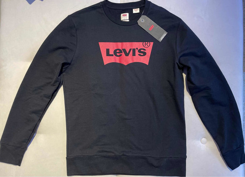 Buzo Levis Negro /talle S - Graphic Crew Sweatshirt