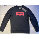 Buzo Levis Negro /talle S - Graphic Crew Sweatshirt
