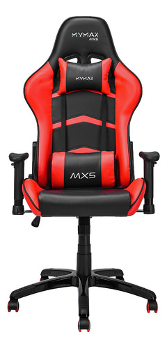 Cadeira Gamer Mx5 Giratoria Preto E Vermelho