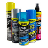 Combo Limpieza Motos Simoniz Espuma Lubricante Desinfectante