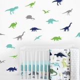 Vinilos Decorativos Infantiles Mini Trama Dinosaurios