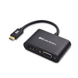 Cable Matters Adaptador De Aluminio Usb C A Hdmi Vga Para Su