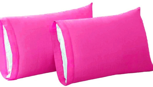 Par Fundas P/almohada Std Diferentes Colores Concord