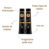  Kit Haskell Cavalo Forte 500ml Shampoo E Condicionador