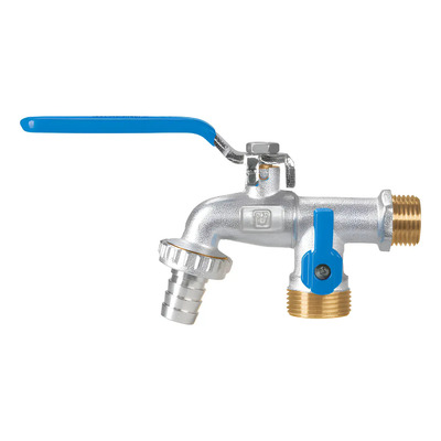 Llave De Esfera Doble Salida 1\u002F2  De Latón, Foset 48060 | MercadoLibre