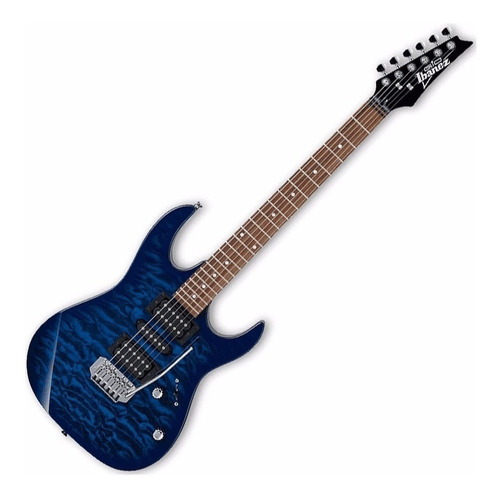 Ibanez Grx70qa Tbb Blue Burst Gio Guitarra Palanca