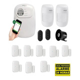 Kit Alarme Intelbras Monitorado App Celular Com 10 Sensores