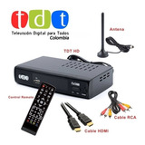 Tdt Decodificador Foxtec Receptor Tv Digital Dvb Hdmi Antena