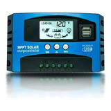 Regulador De Carga Solar Mppt 30a-100a 12v/24v, Controlador