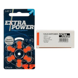 Caixa Pilhas Aparelho Auditivo Extra Power 13 (60 Unidades)