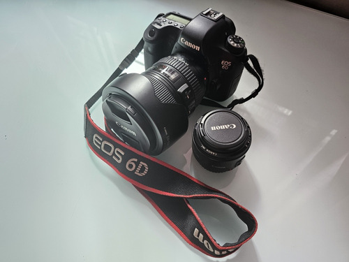 Canon Eos 6d Kit Lente 24-105 Mais Lente 50mm
