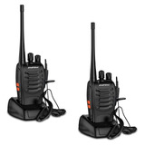 Handy Baofeng Kit X2 Radio Bf888s Uhf Auriculares Recargable