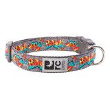 Rc Pets Collar Ajustable Con Clip Para Perro, Pequeño, Grafi