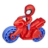 Figura Spiderman C/moto Hasbro F3714 De Spidey Amazing Friends