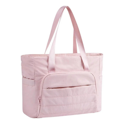 Bolsa De La Computadora Portátil Para Mujeres Con Rosa