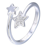 Anillo Ajustable De Plata 925 (lan05)